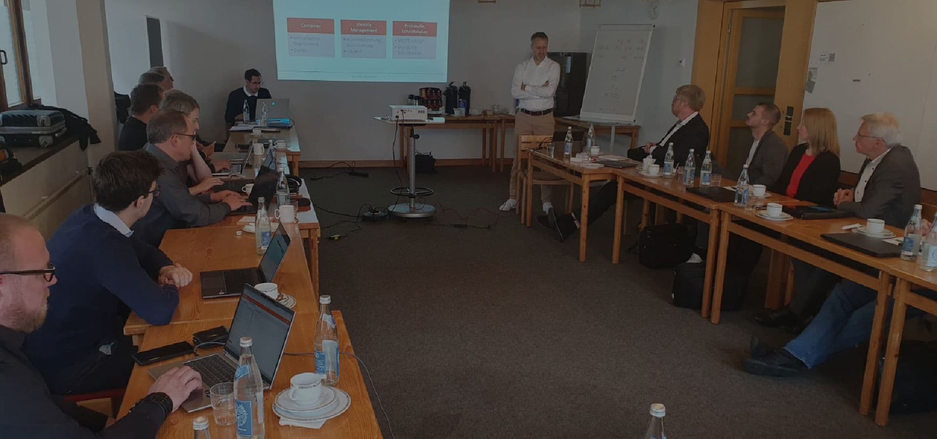 SmartCloud Tagung mit den Software Beteiligungen